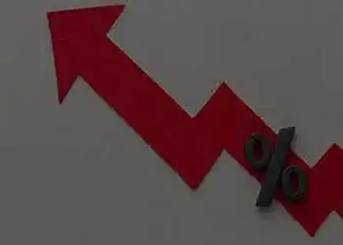 Red downward-trending arrow with a percentage symbol, illustrating price reductions and cost savings in the context of Ambit Software’s release of a Configure Price Quote (CPQ) add-on for SugarCRM.